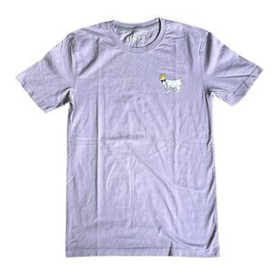 GOAT USA Lavender Purple Classic Tshirt Mens Small EUC